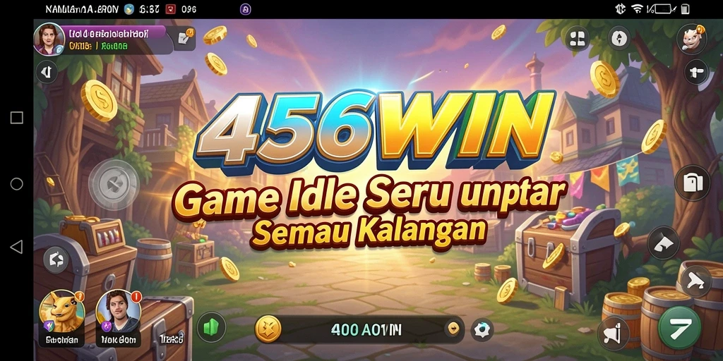 Tampilan gameplay seru dari 456WIN dalam genre Idle.