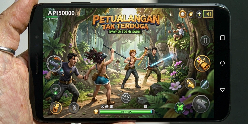 Gameplay seru dan menantang di API5000 dengan visual yang memukau.