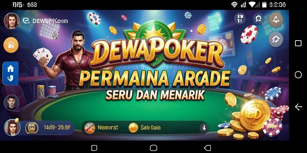 Tampilan gameplay menarik dari DEWAPOKER yang penuh aksi.