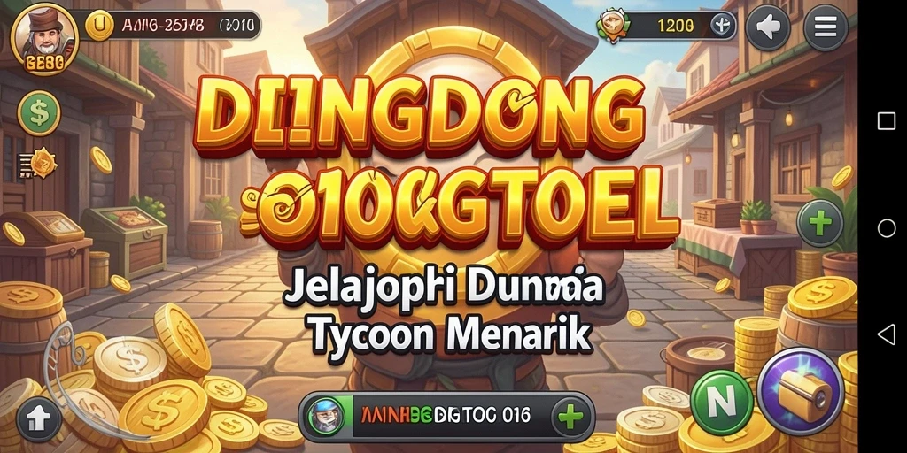 Tampilan gameplay menarik dari DINGDONGTOGEL yang menunjukkan strategi pemilihan bisnis.