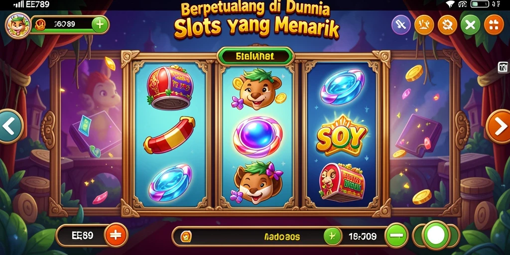 Tampilan menarik dari gameplay Slot EE789 yang mengasyikkan.