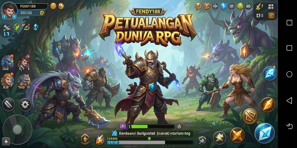 Screenshot permainan <strong>FENDY188</strong> menampilkan aksi seru di dunia RPG.