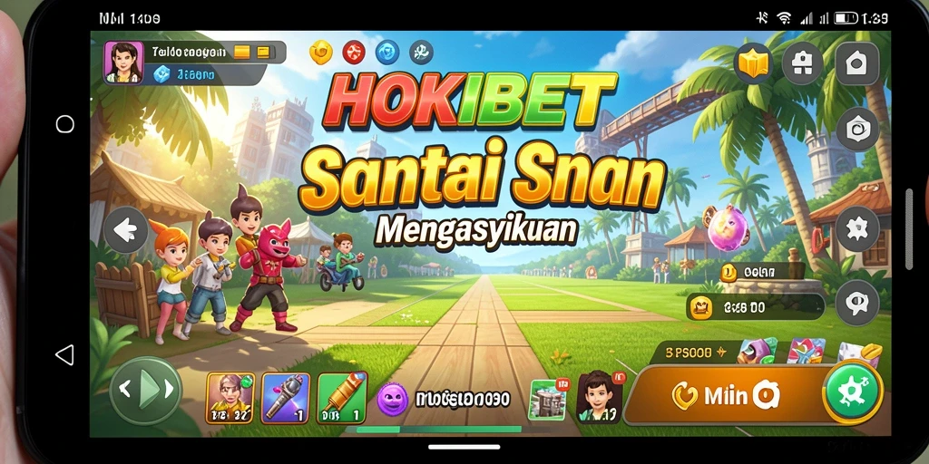 Tampilan gameplay HOKIBET yang menarik dan interaktif.