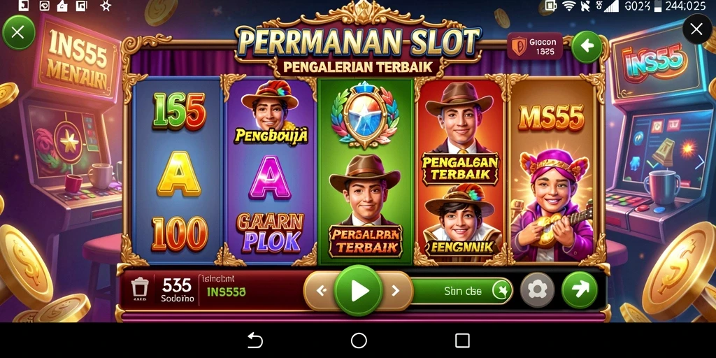 Tampilan menarik gameplay slot di INS55 dengan grafis luar biasa.