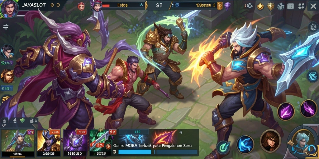 Tampilan menarik dari gameplay JAYASLOT yang seru.