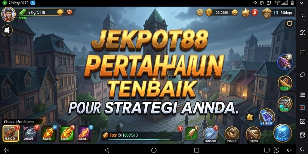 Gameplay seru dari JEKPOT88 dalam Tower Defense.