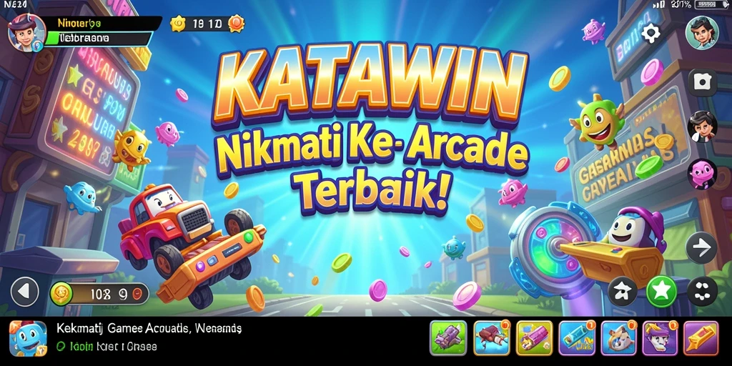 Tangkapan layar gameplay KATAWIN yang penuh aksi dan tantangan.