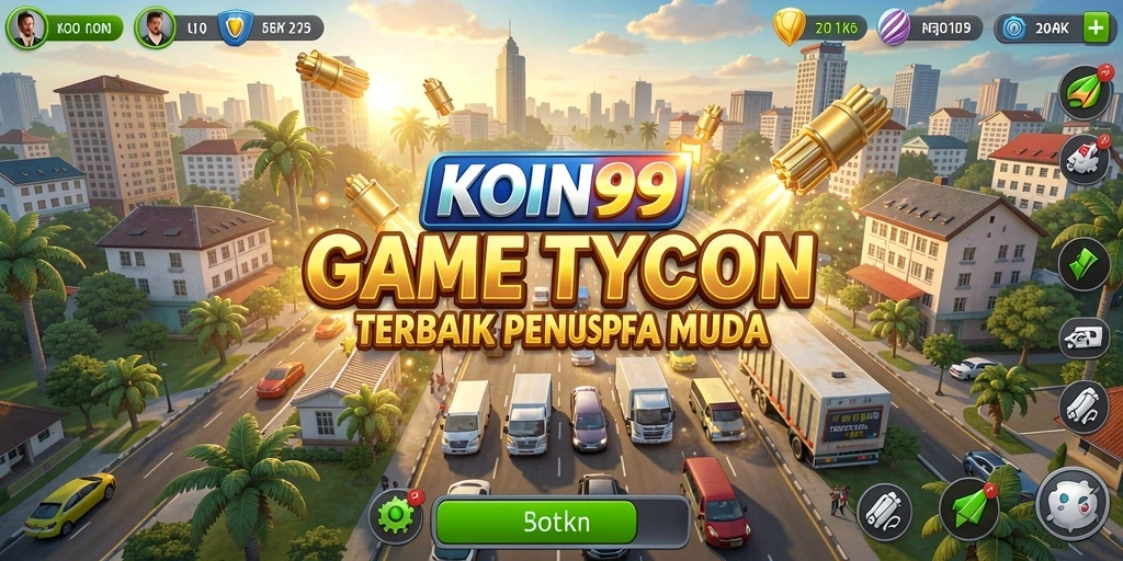 Screenshot KOIN99 menunjukkan gameplay seru dan menantang.