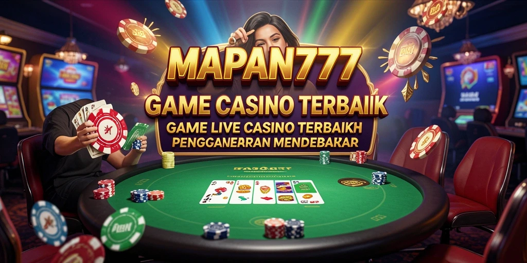 Screenshot gameplay MAPAN777 menunjukkan aksi mendebarkan dalam permainan Live Casino.