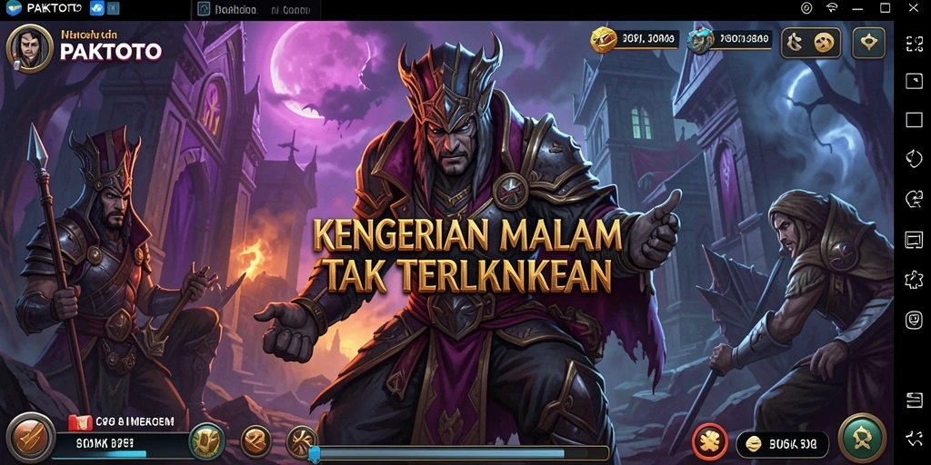 Gameplay PAKTOTO yang menakutkan dan mencekam.