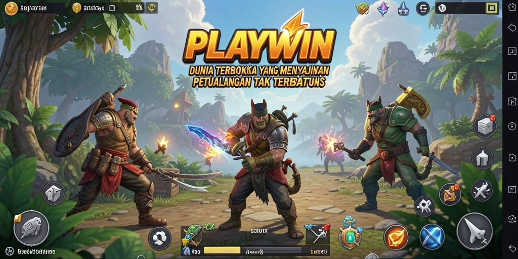 Screenshot gameplay OPEN WORLD yang menampilkan eksplorasi luas.