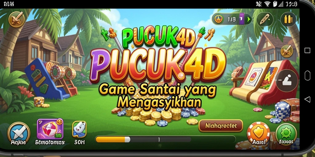 Tampilan permainan PUCUK4D yang sederhana namun menarik.