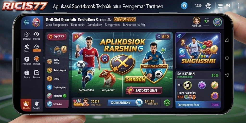 Tampilan menarik dari permainan taruhan olahraga di RICIS77.