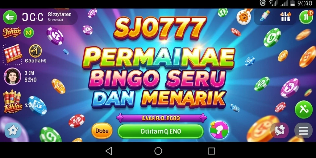 Tampilan gameplay seru SJO777 yang menarik dan interaktif.